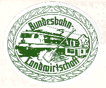 Altes Logo der Bundesbahn-Landwirtschaft